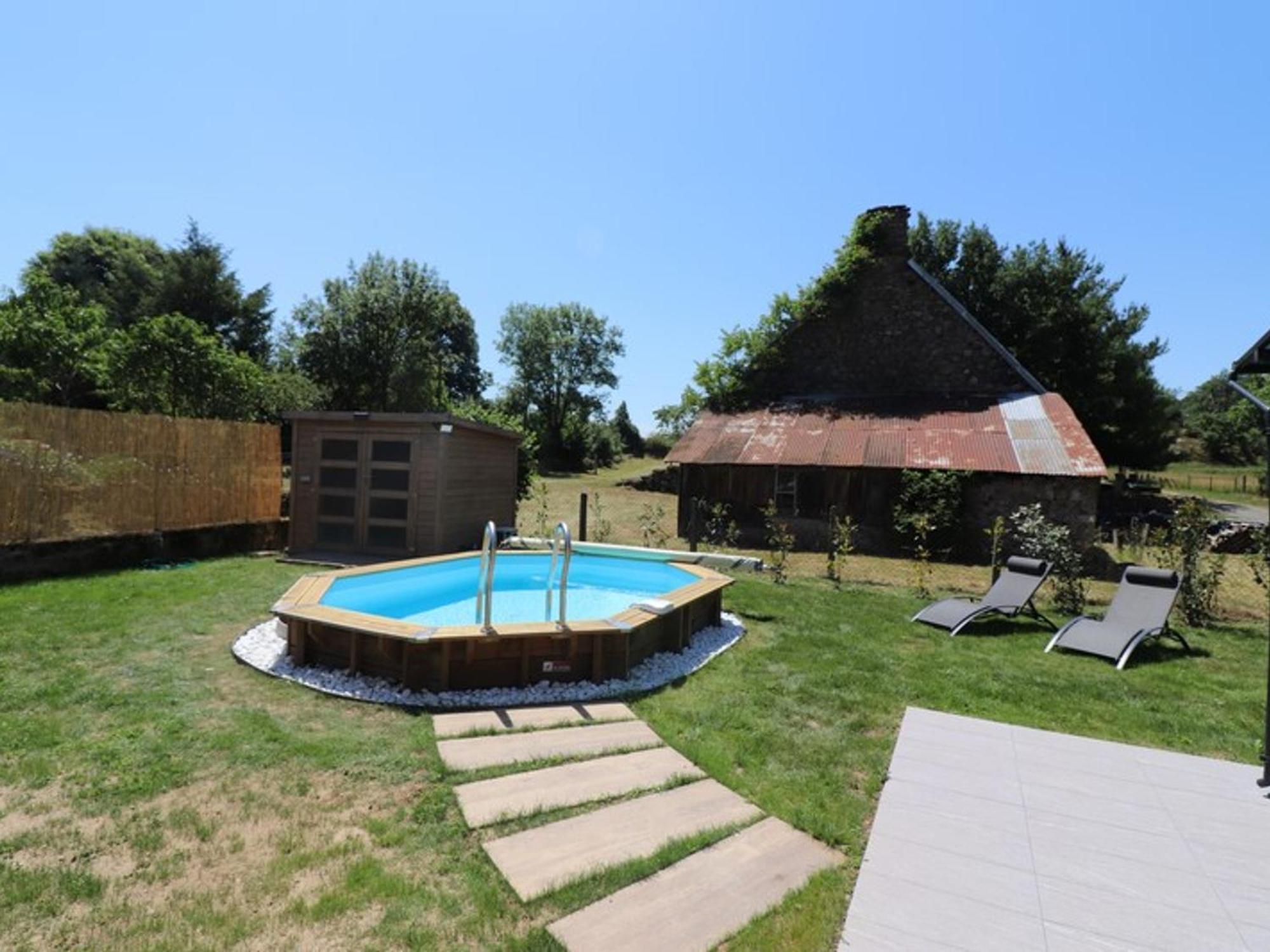 Maison De Caractere Renovee, Piscine Privee, Calme, Proximite Monts Du Cantal Et Puy De Sancy - Fr-1-742-393 Villa Vebret Eksteriør bilde